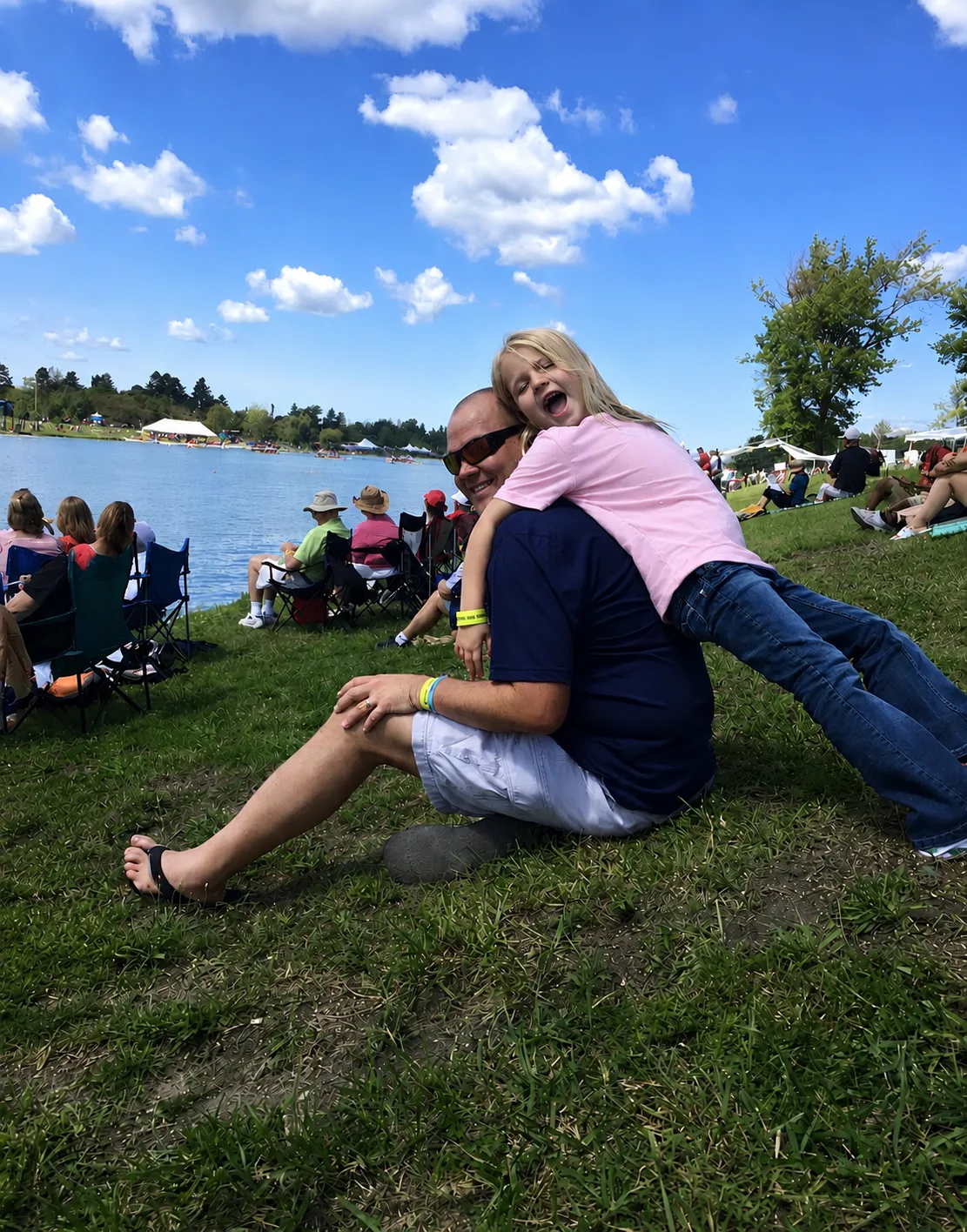 A day of fun with dad